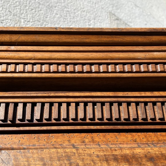 Encoignure alsacienne Louis XVI Noyer – Image 2