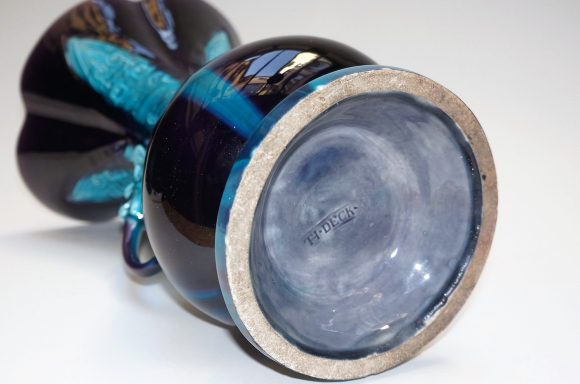 VASE AUBERGINE SIGNE Th. DECK – Image 4