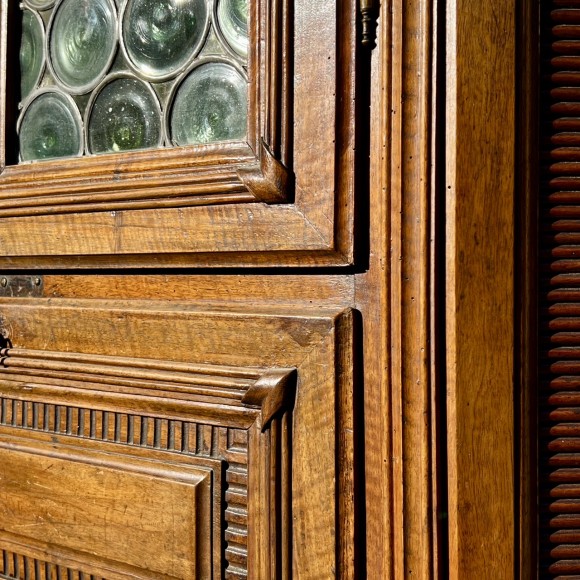 Encoignure alsacienne Louis XVI Noyer – Image 3