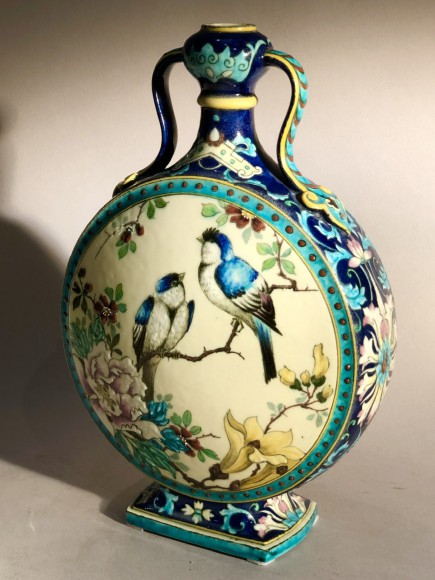 VASE FORME GOURDE PAR TH. DECK – Image 2