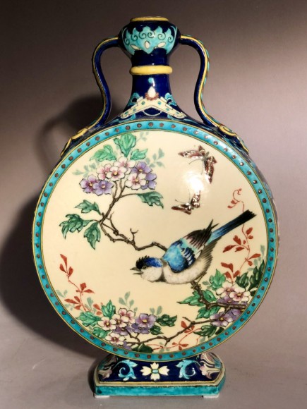 VASE FORME GOURDE PAR TH. DECK – Image 3