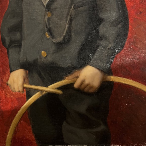 Jeune garçon au cerceau par Zwiller – Image 3