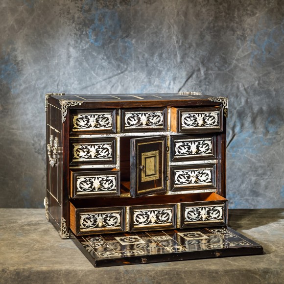 Cabinet Italie ébène XVII ème siècle – Image 2