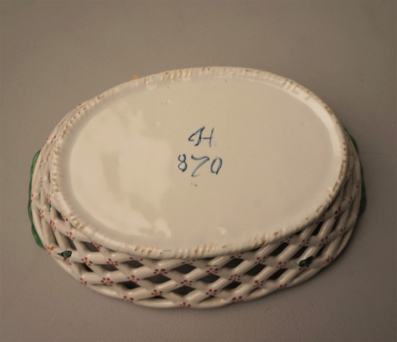 Faience de Strasbourg - Joseph Hannong - Corbeill – Image 2