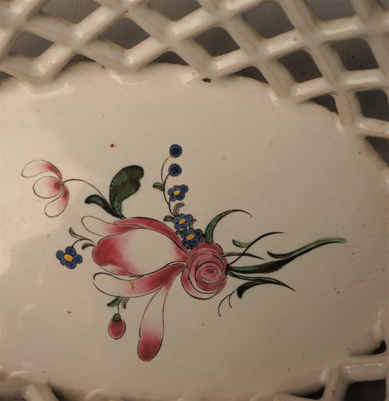 Faience de Strasbourg - Joseph Hannong - Corbeill – Image 3