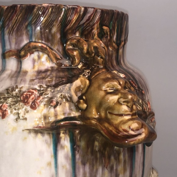 Vase par Joseph Chéret et Théodore Deck 1823-1891 – Image 3