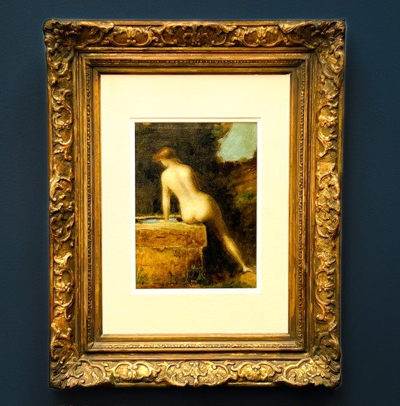 Nu à la fontaine par Jean -Jacques Henner signée – Image 2