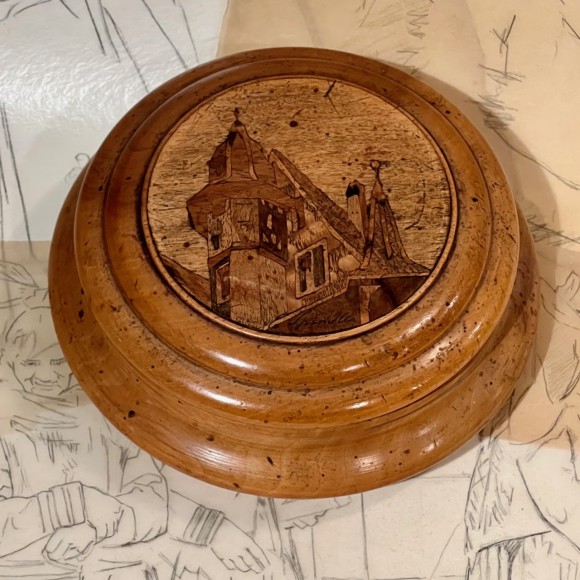 Boîte marquetée Charles Spindler