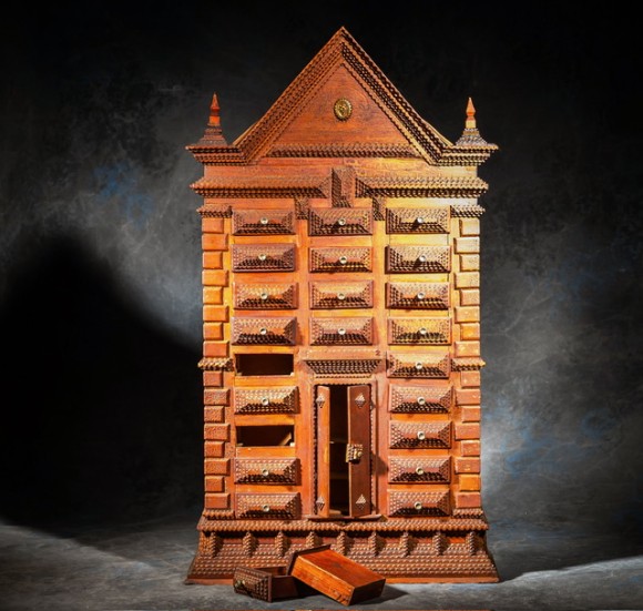 Cabinet de collectionneur de bagues de cigares – Image 3