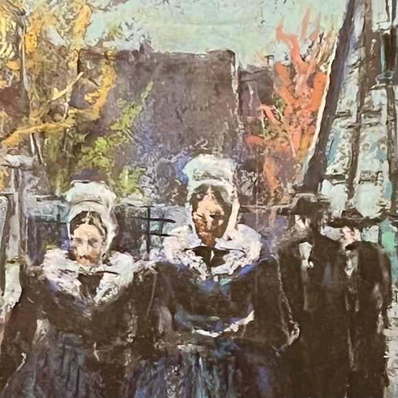 Alsaciens au retour de la messe