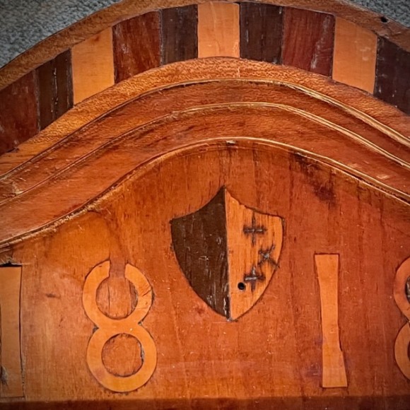 Art populaire - Cadre de calendrier daté 1818 – Image 3