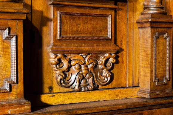 Armoire alsacienne XVII ème à 11 colonnes – Image 3