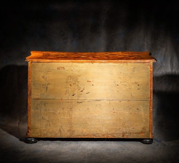 Commode Marquetée de noyer 18 ème – Image 5