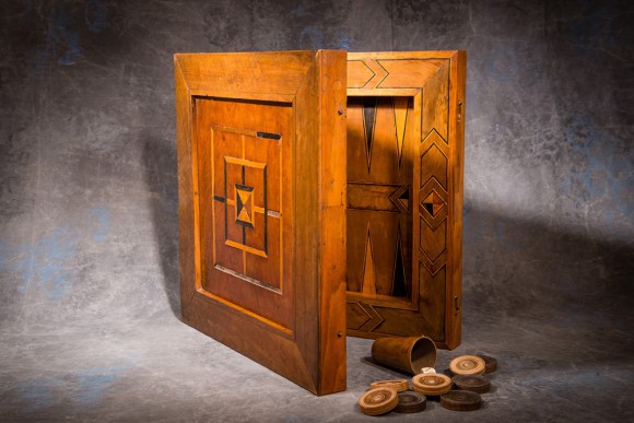 JEU DE JACQUET ET D'ECHEC NOYER & FRUITIER – Image 3